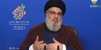 موضع سید حسن نصرالله درباره حادثه تروریستی شیراز و اعتراضات در ایران