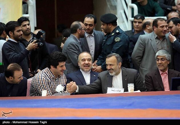 مسابقات کشتی پهلوانی در مشهد