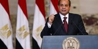 استقبال رئیس جمهور مصر از توافق امارات با رژیم اشغالگر قدس