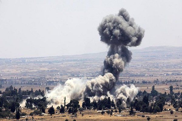 حمله هوایی اسرائیل به دمشق+جزئیات