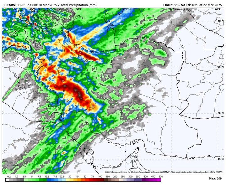 سامانه بارشی در راه است / بارندگی های پراکنده از این روز آغاز می شود