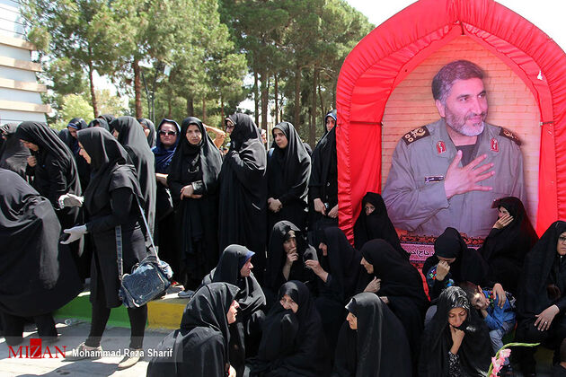 مراسم بزرگداشت شهید حججی در نجف آباد