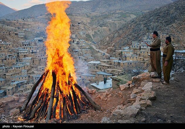 جشن نوروز در روستای پالنگان