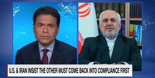 زکریا: یک خبر مهم از سوی رهبر ایران داریم/ ظریف: ما یک اسب را دو بار نمی‌خریم