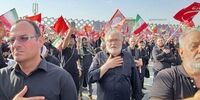 خواهرزاده سیدمحمد خاتمی در مراسم تشییع رهبر شهید +عکس