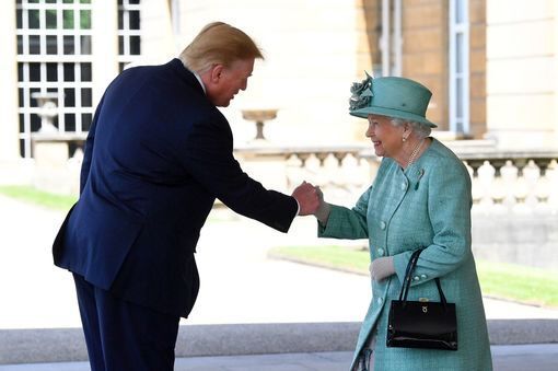 ترامپ: در دیدارم با ملکه الیزابت خیلی به او خوش گذشت