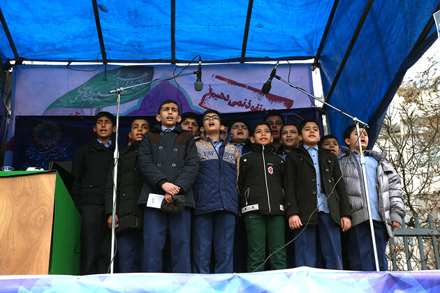 راهپیمایی ۲۲ بهمن در تهران