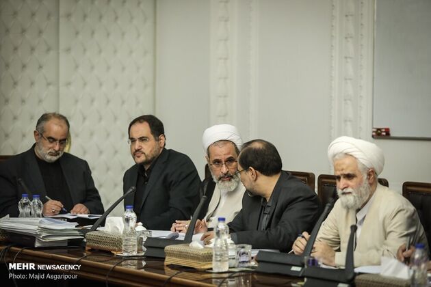تصاویر جلسه شورای عالی انقلاب فرهنگی با حضور سران قوا
