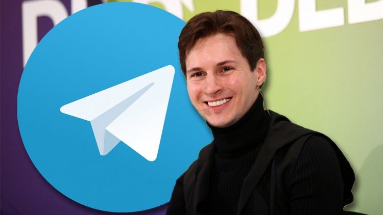 پیام پاول دورف برای کاربران تلگرام +عکس
