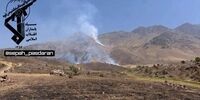 منطقه "جلاله" زیر آتش سنگین حمله پهپادی سپاه+عکس