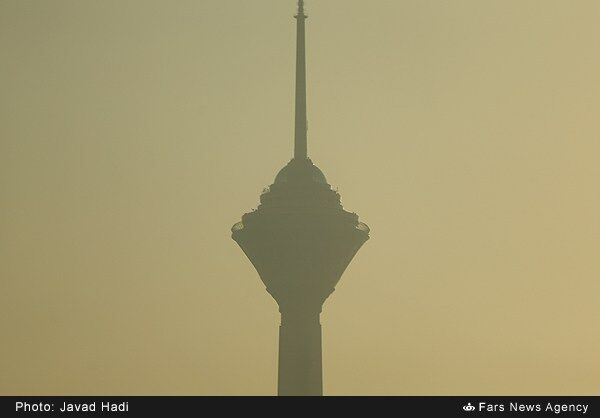 تشدید آلودگی هوای تهران