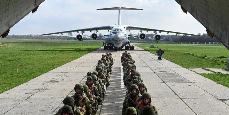 حضور نظامیان آمریکایی در منطقه مرزی اوکراین