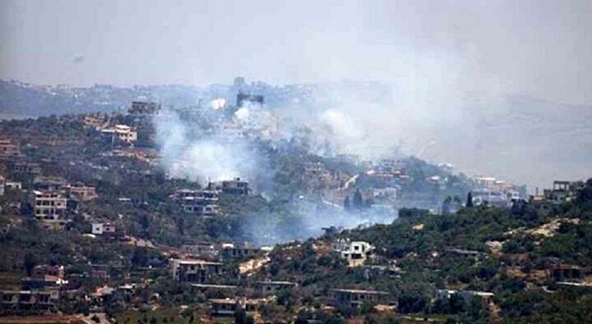 ادامه درگیری حزب الله لبنان و اسرائیل/ مواضع اسرائیل موشکباران شد!