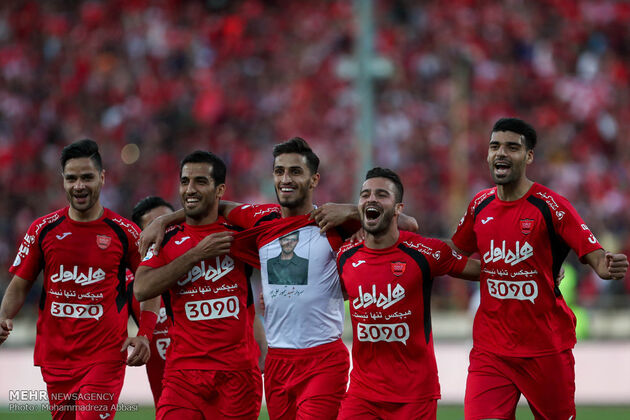 مراسم جشن قهرمانی پرسپولیس