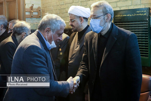 مراسم همسر شهید مطهری