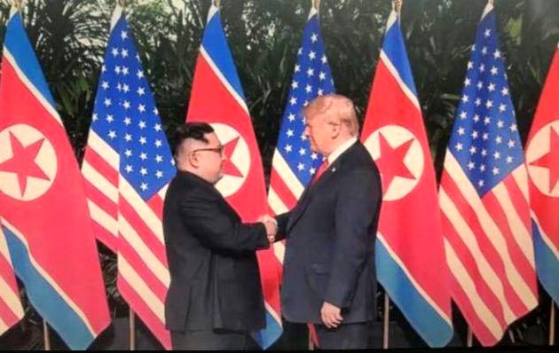تصاویر دیدنی از دیدار ترامپ و کیم جونگ اون 