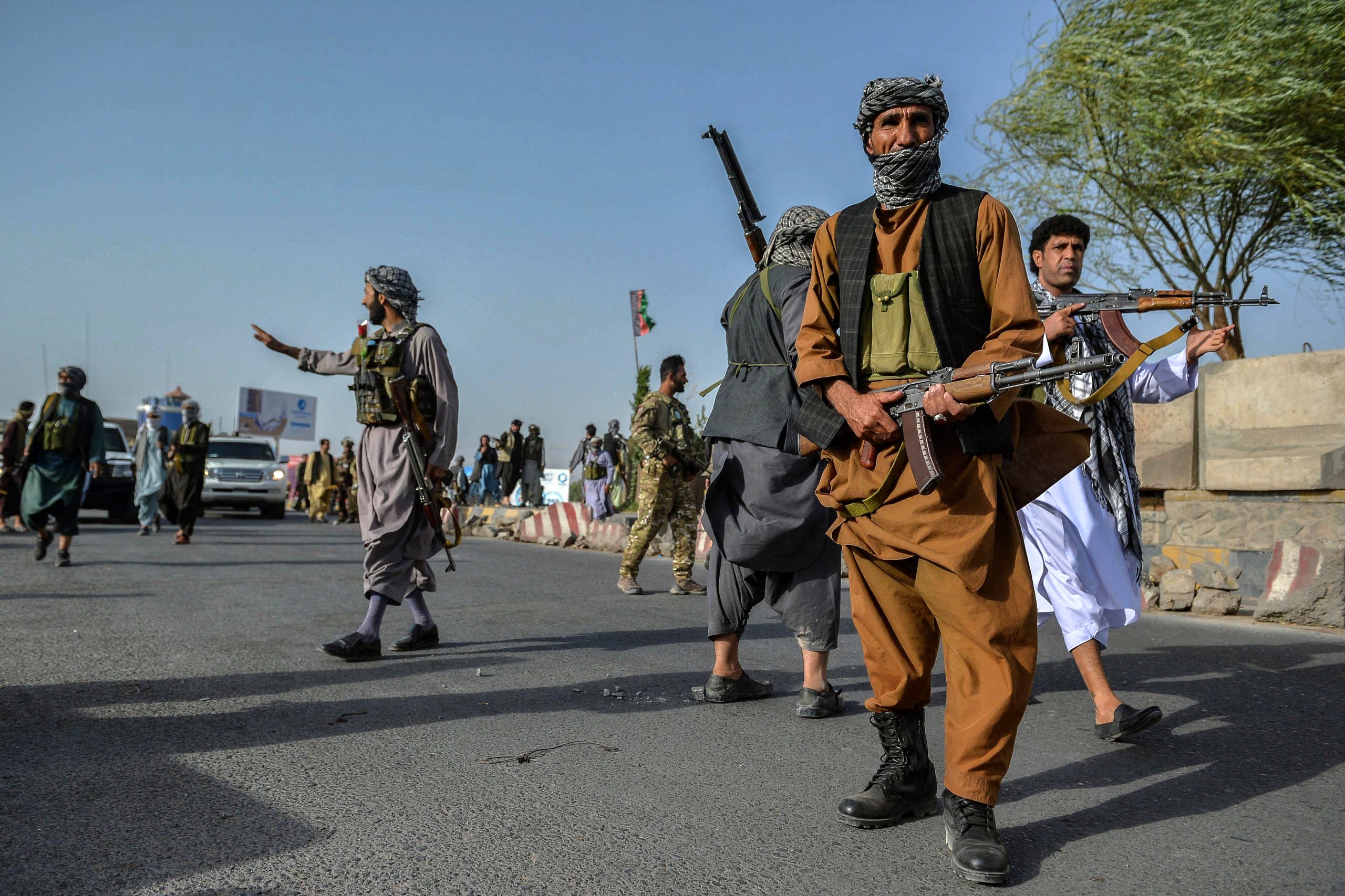 طالبان به حومه کابل رسید+فیلم