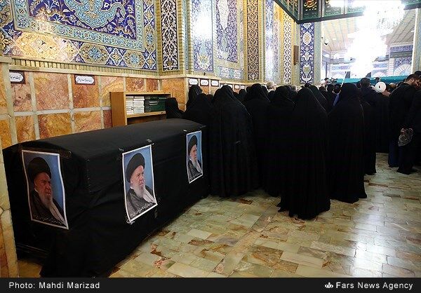 تشییع پیکر آیت الله موسوی اردبیلی