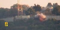  حمله موشکی حزب الله به پایگاه نظامی اسرائیل 
  