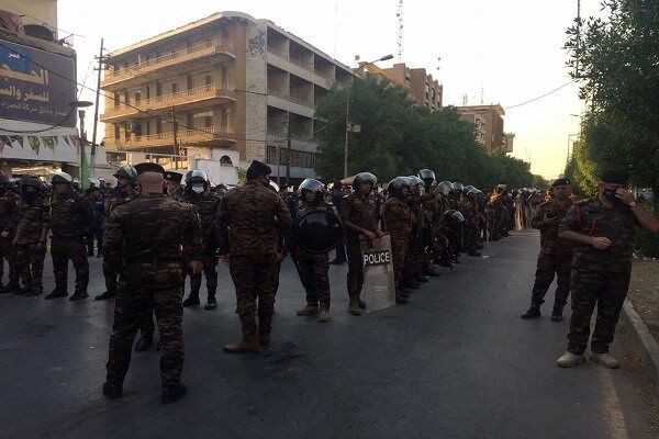 تدابیر امنیتی شدید مقابل سفارت فرانسه در بغداد