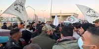 تظاهرات اعتراضی عراقی‌ها در اعتراض به مخالفت با نصب یادمان شهیدان سلیمانی و ابومهدی