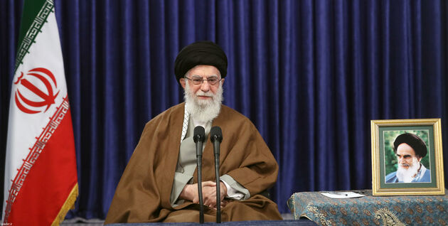 تصاویر حضور ویدئوکنفرانسی رهبری در جلسه ستاد ملی مبارزه با کرونا