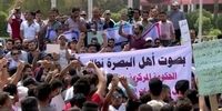 معترضان عراقی در خیابان‌ها 