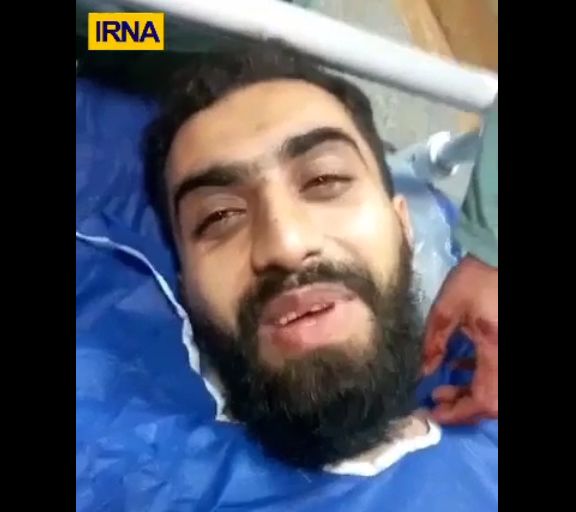 اولین تصویر از طلبه جوان که مورد سوء قصد جانی قرار گرفت + فیلم