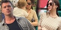 آقای بازیگر مشهور از پسرش رونمایی کرد+عکس