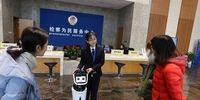 ورود روبات ها به سیستم قضایی چین +عکس