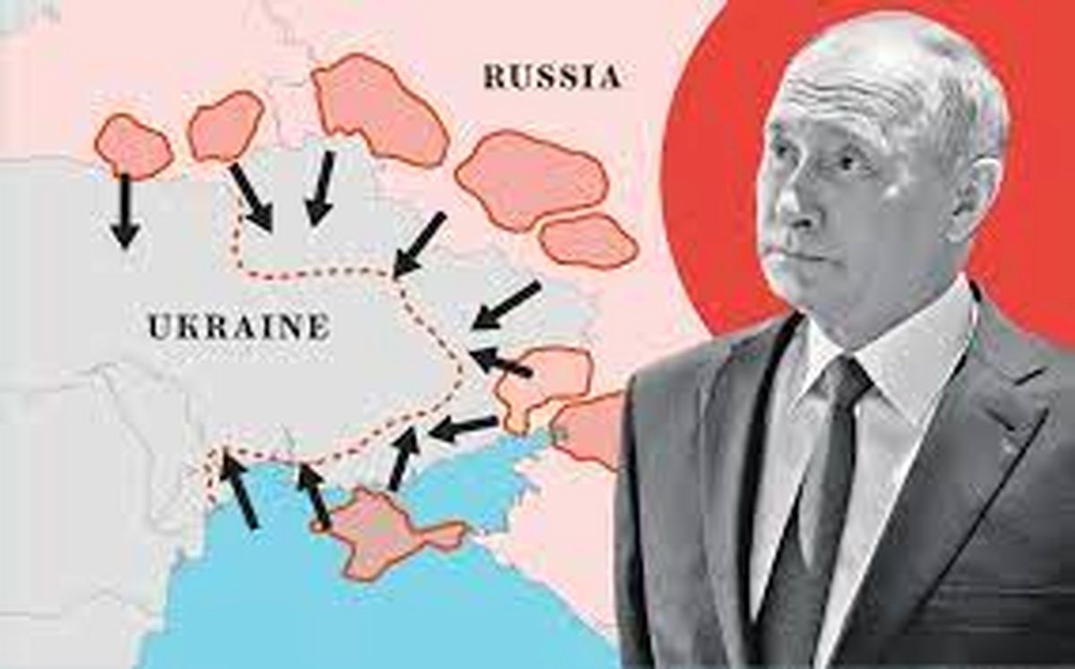 روسیه از کجا به اوکراین حمله می کند؟