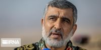 پیام مهم سردار حاجی‌زاده در مراسم پرتاب ماهواره نور۲ 