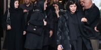   لیلا حاتمی در مراسم یادبود مظاهر مصفا+عکس

