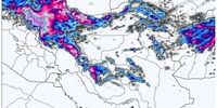 آغاز بارش برف و باران در ۱۰ استان از فردا/ تهران برفی می شود؟