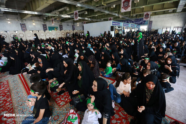 تصاویر مراسم « شیرخوارگان حسینی» در سراسر کشور