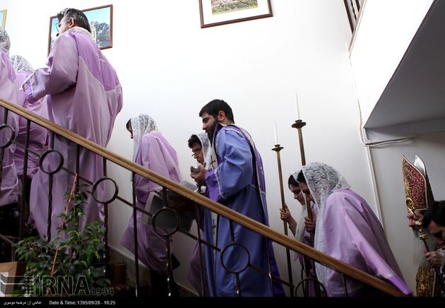 عشاء ربانی در کلیسای سرکیس مقدس