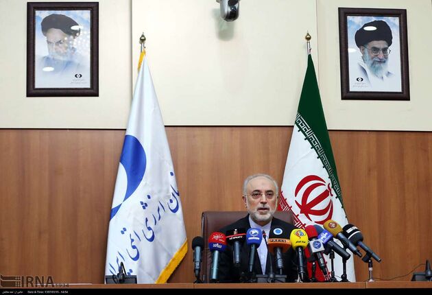 نشست خبری رئیس سازمان انرژی اتمی