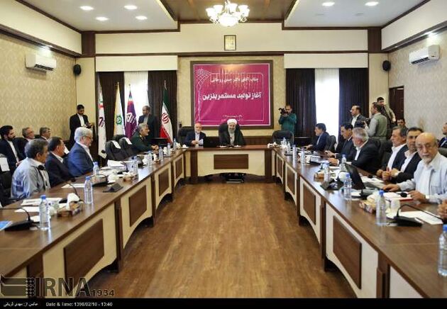 افتتاح فاز اول پالایشگاه ستاره خلیج فارس