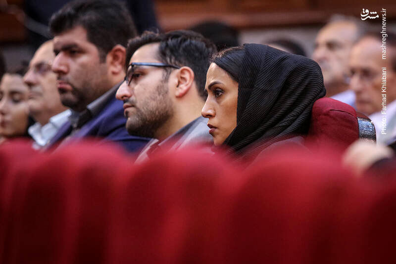 تصاویر دختر و داماد «محمدعلی نجفی» در آخرین جلسه دادگاه