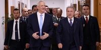 دیدار وزیر جنگ اسرائیل با  خلوصی آکار در آنکارا