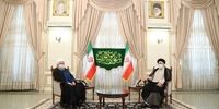 ریسی به دیدار روحانی رفت+ عکس