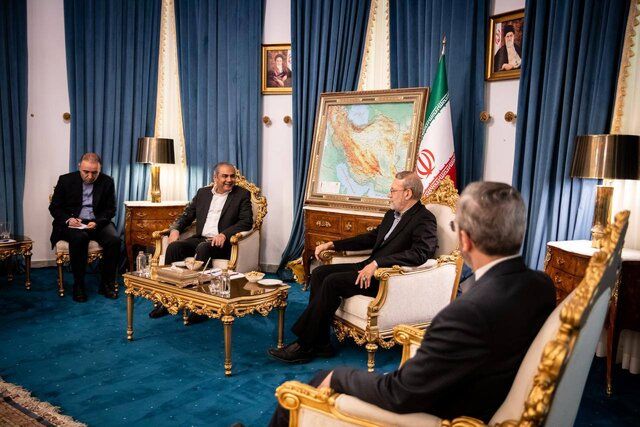علی لاریجانی: روابط ایران و پاکستان می‌تواند به سطح شراکت راهبردی ارتقا یابد