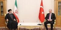 گلایه اردوغان از آمریکا در دیدار با رئیسی