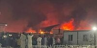 آتش سوزی در یک بیمارستان کرونایی عراق+ 30 نفر سوختند
