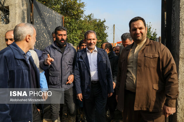 بازدید جهانگیری از مناطق سیل‌زده
