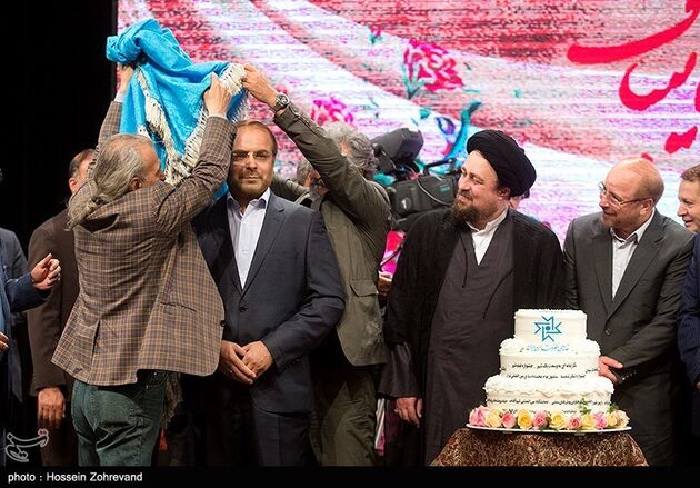 آئین تجلیل از خدمات فرهنگی و هنری محمدباقر قالیباف