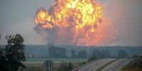 روسیه انبار مهمات اوکراین را بمباران کرد!+ فیلم