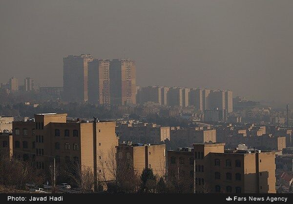 تشدید آلودگی هوای تهران