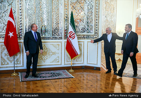 دیدار وزرای خارجه ترکیه و ایران