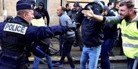 جلیقه‌زردها دو پلیس فرانسه را مجروح کردند
